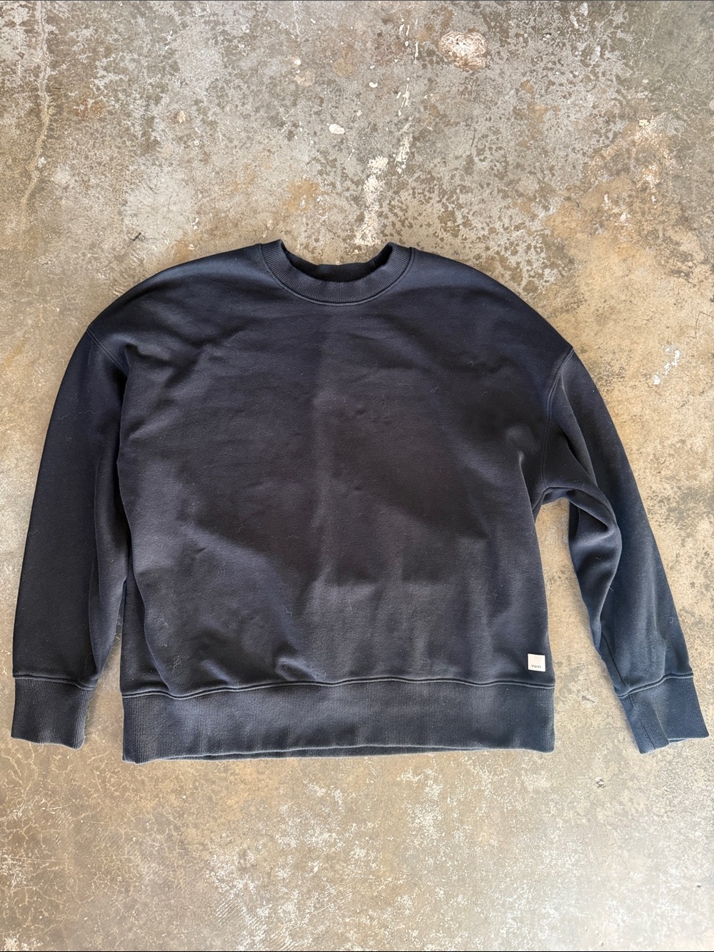 Womens vuori Black Crewneck Sweatshirt -
